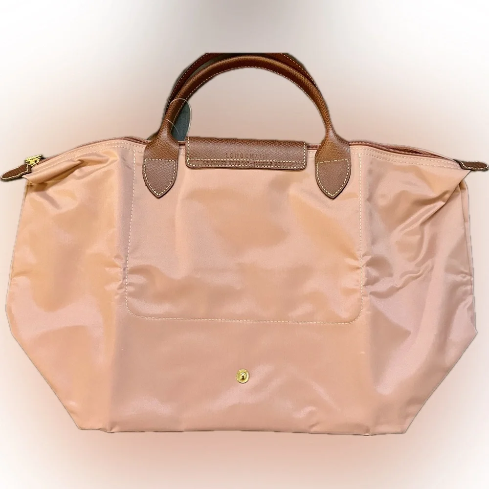 Longchamp Le Pliage Med Tote NWT (Rose’ Pink) - Picture 3 of 9